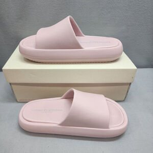 J SLIDES PINK EVA SQUISH BEACH SLIDES Women's Size 9 NEW IN BOX‎